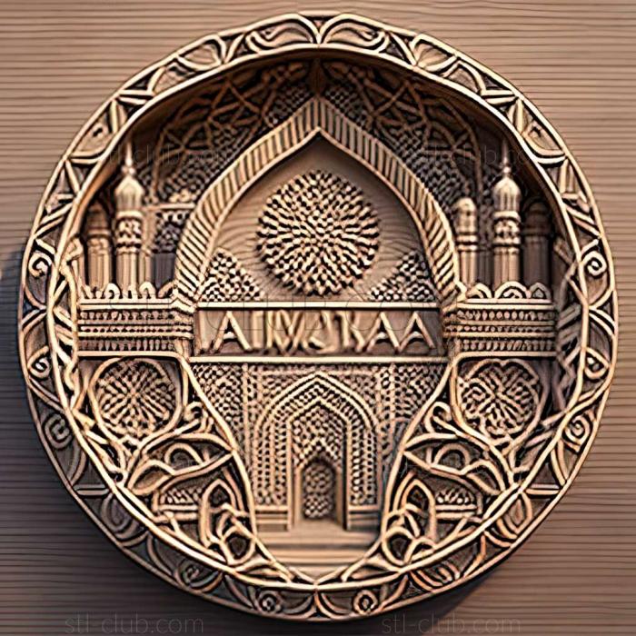 3D model Al Madina AZarqa in Oman (STL)